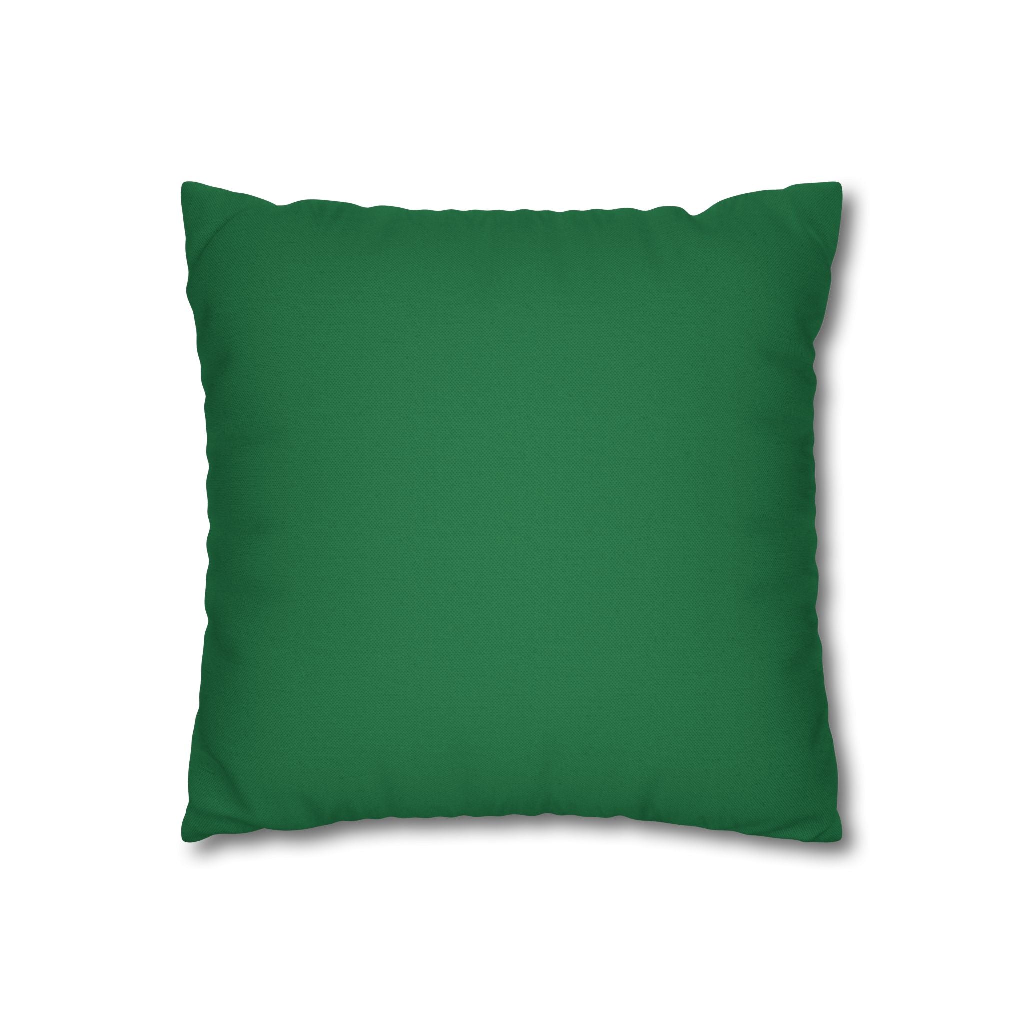 Happy Holidays Decorative Pillowcase, Green