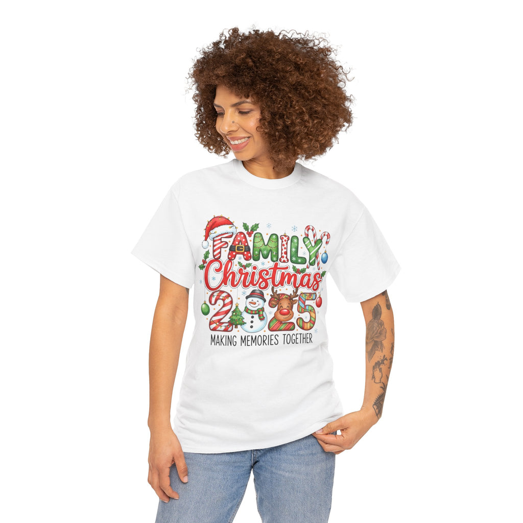 Family Christmas Tee 2025, Unisex Christmas T-Shirt, Holiday Family Gathering Shirt, Making Memories Together, Christmas Gift, Family [...]