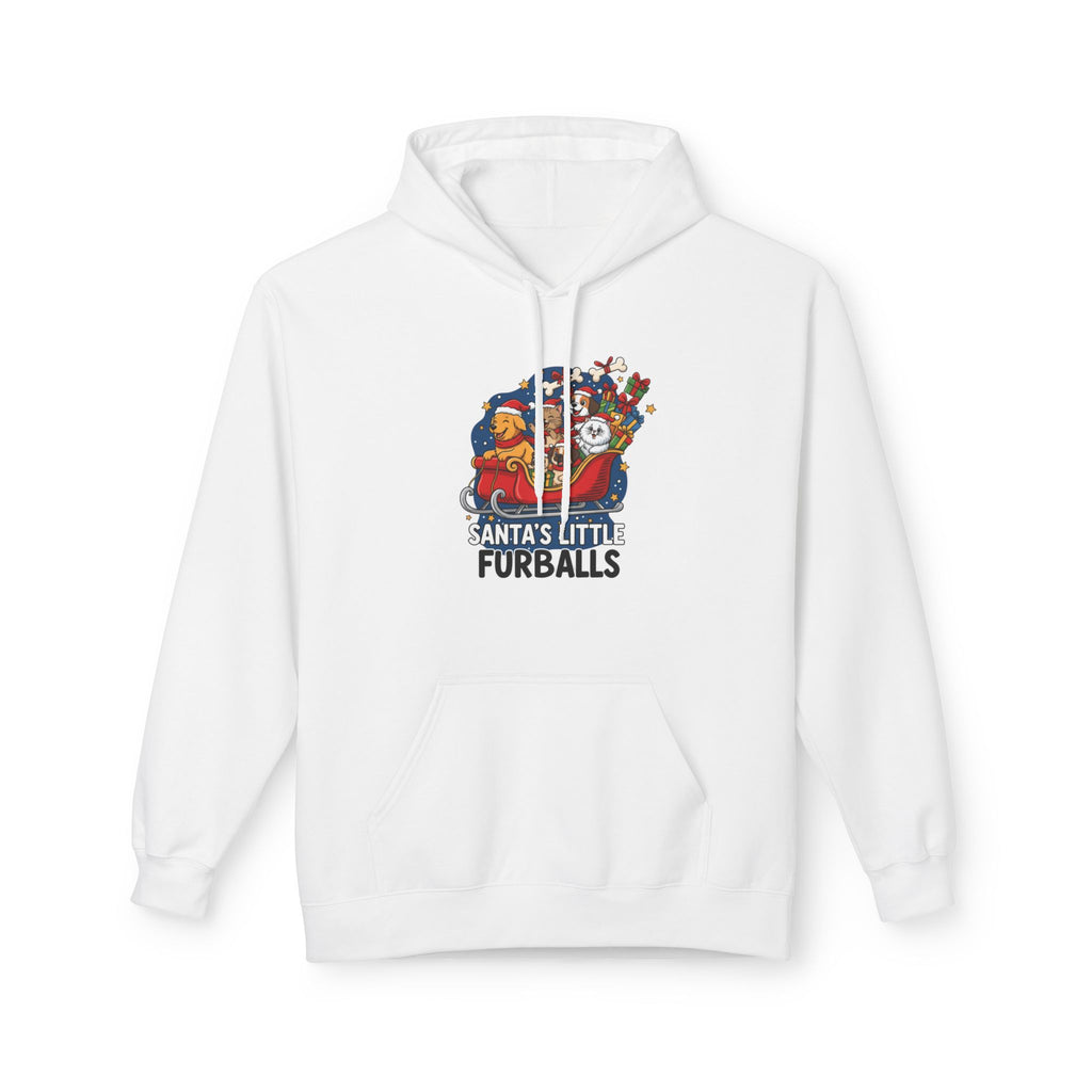 Fun Fleece Hoodie with Colorful Graphic