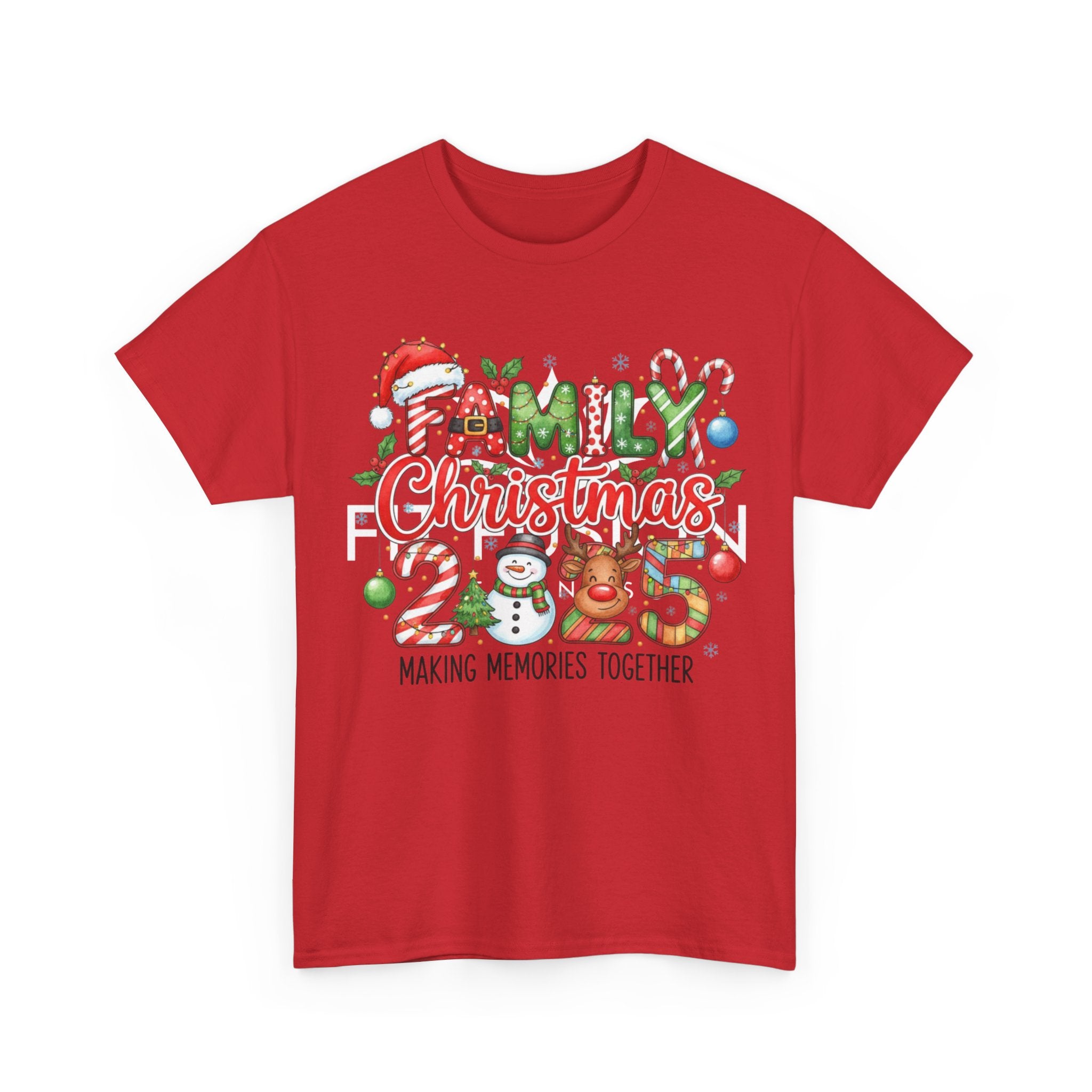 Family Christmas Tee 2025, Unisex Christmas T-Shirt, Holiday Family Gathering Shirt, Making Memories Together, Christmas Gift, Family [...]