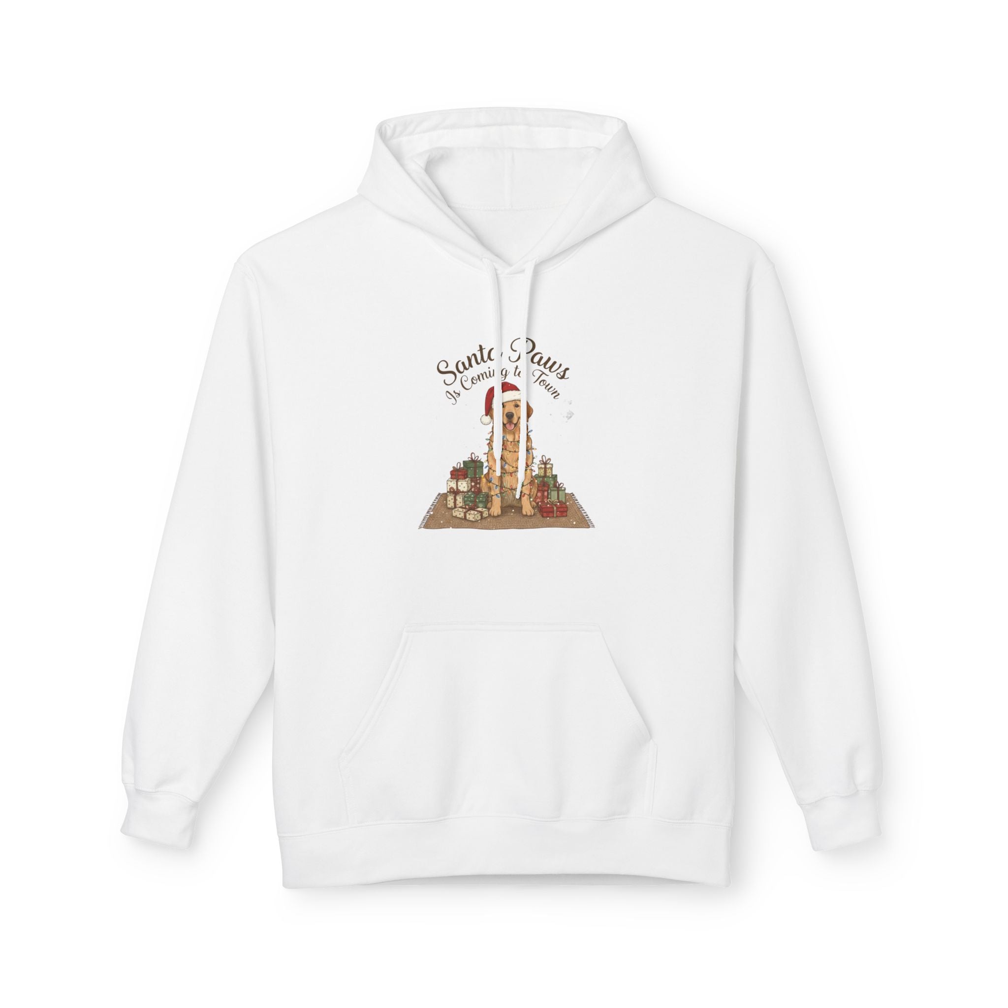 Santa Claus Christmas Fleece Hoodie