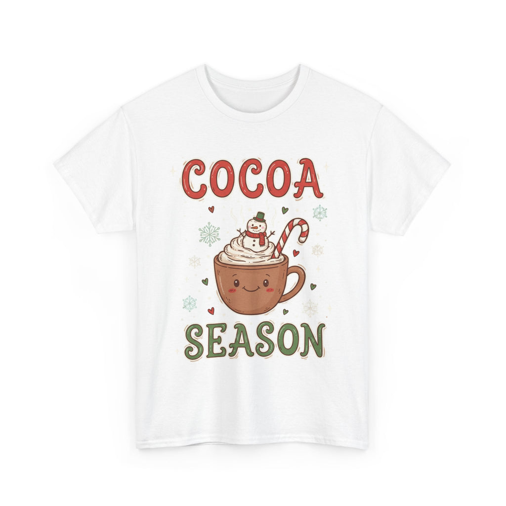Cocoa Season Christmas Shirt – Cute Hot Cocoa Holiday Tee