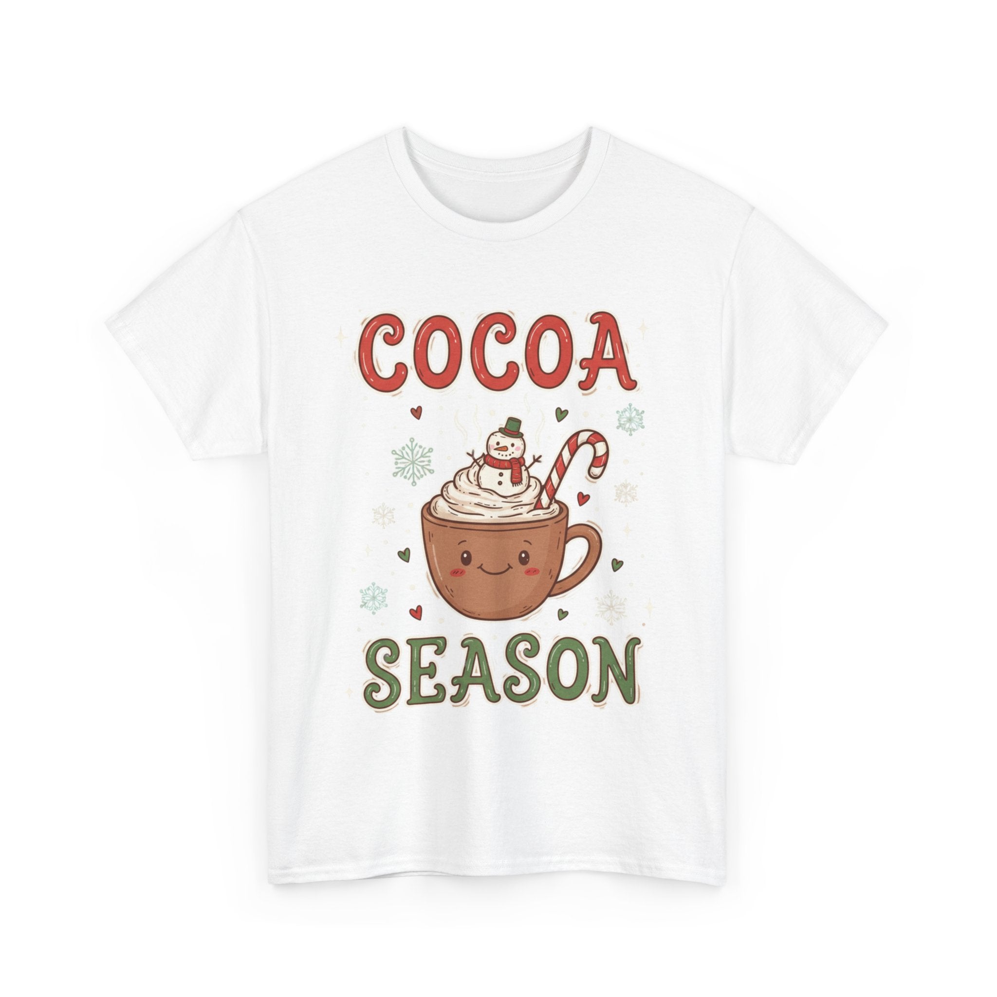 Cocoa Season Christmas Shirt – Cute Hot Cocoa Holiday Tee