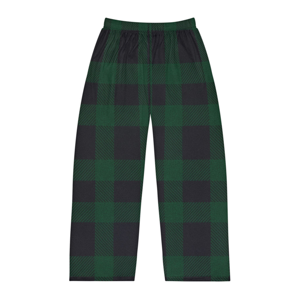 Buffalo Plaid Pajama Bottoms – Christmas Special in Green & Black
