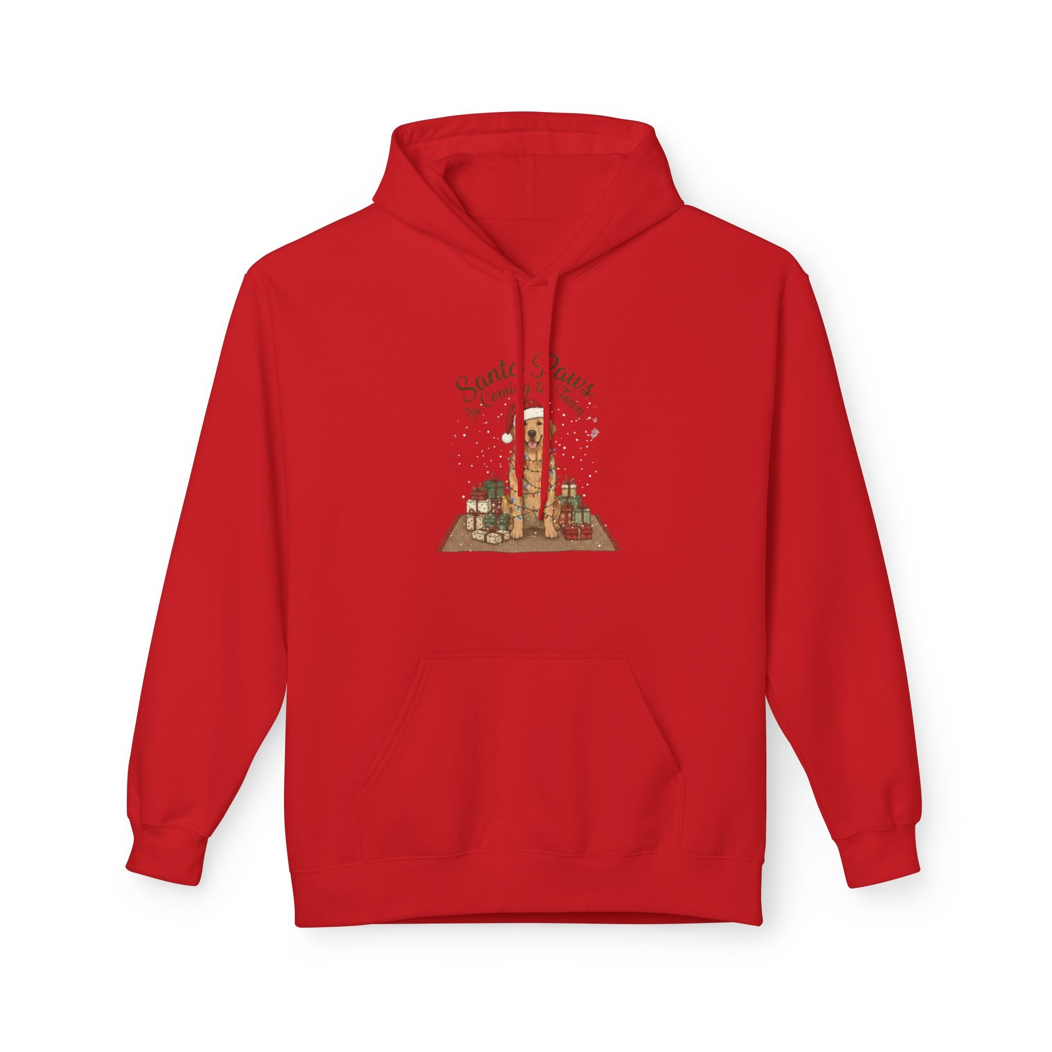 Santa Claus Christmas Fleece Hoodie