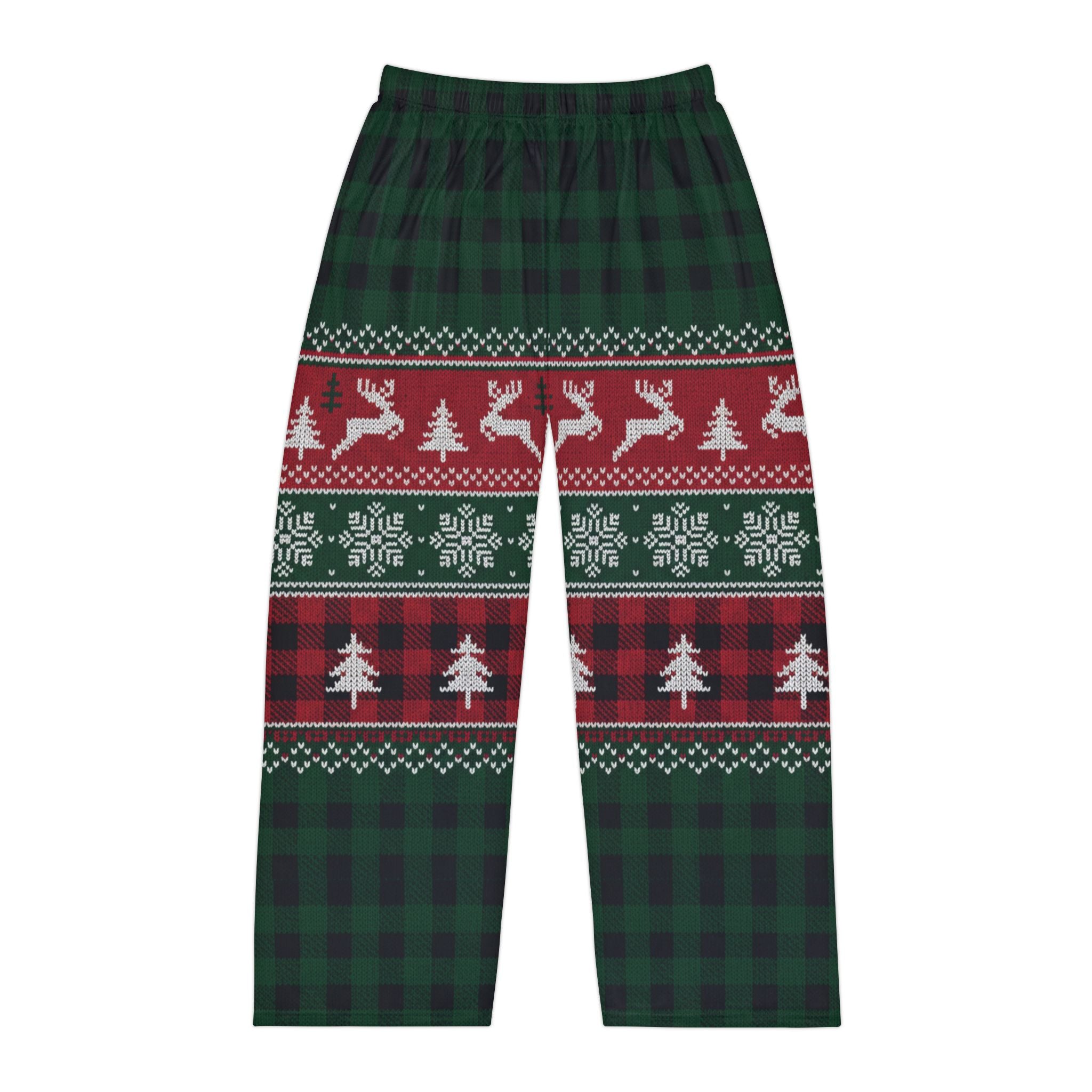 Cozy Men's Holiday Pajama Pants - Festive Christmas Design