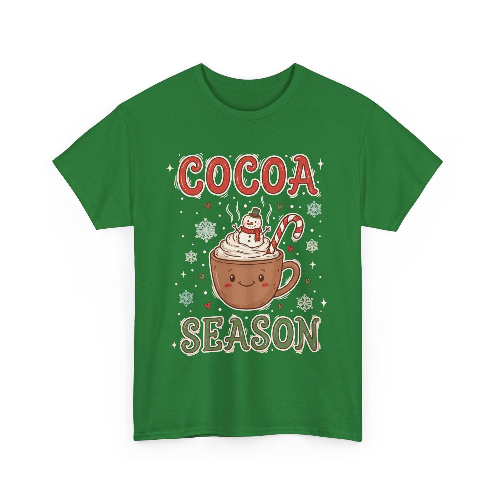 Cocoa Season Christmas Shirt – Cute Hot Cocoa Holiday Tee