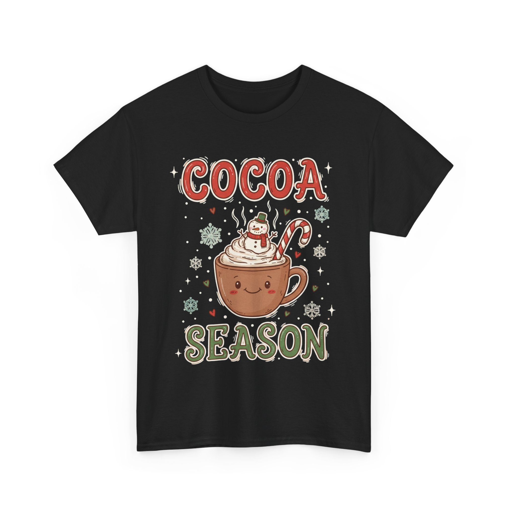 Cocoa Season Christmas Shirt – Cute Hot Cocoa Holiday Tee