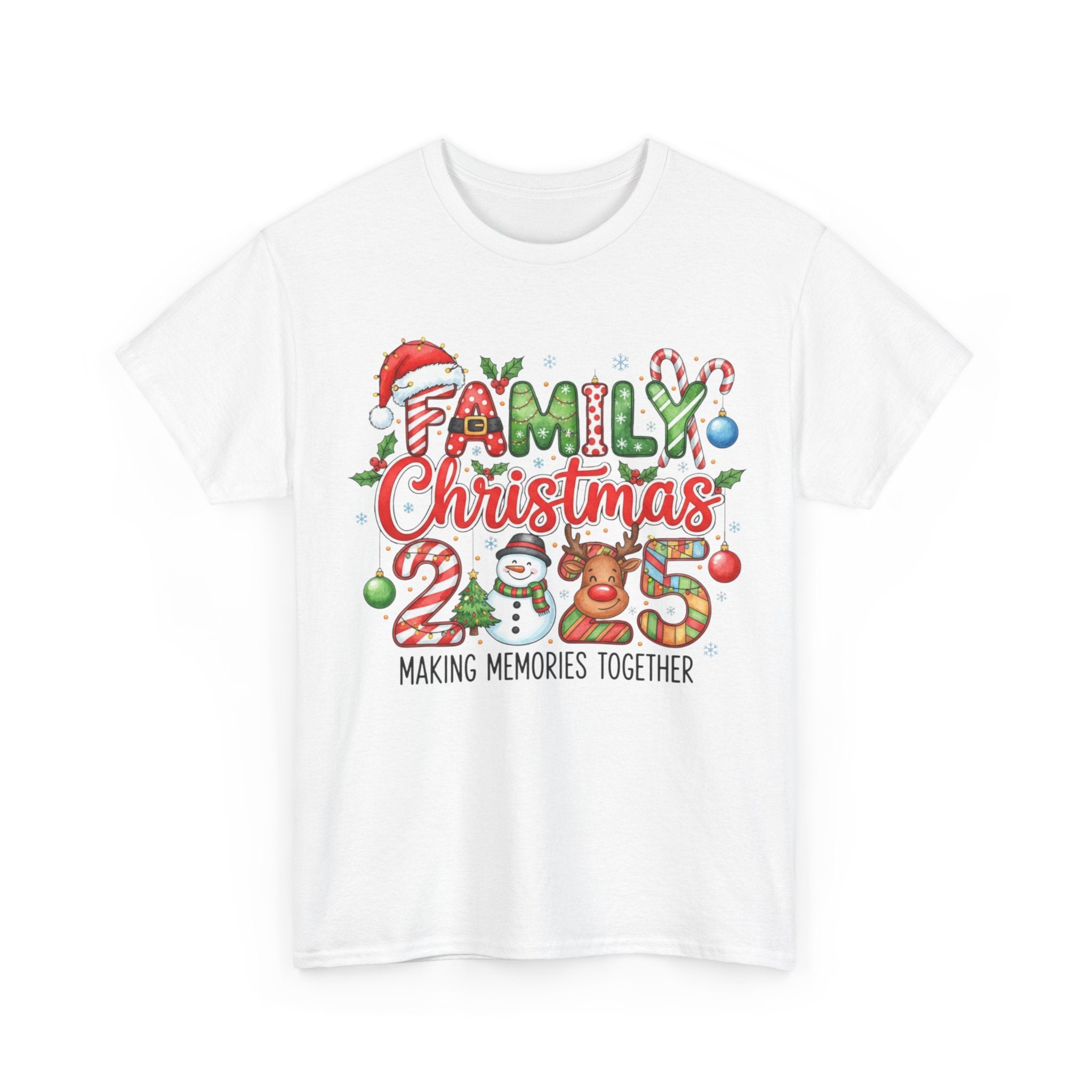 Family Christmas Tee 2025, Unisex Christmas T-Shirt, Holiday Family Gathering Shirt, Making Memories Together, Christmas Gift, Family [...]