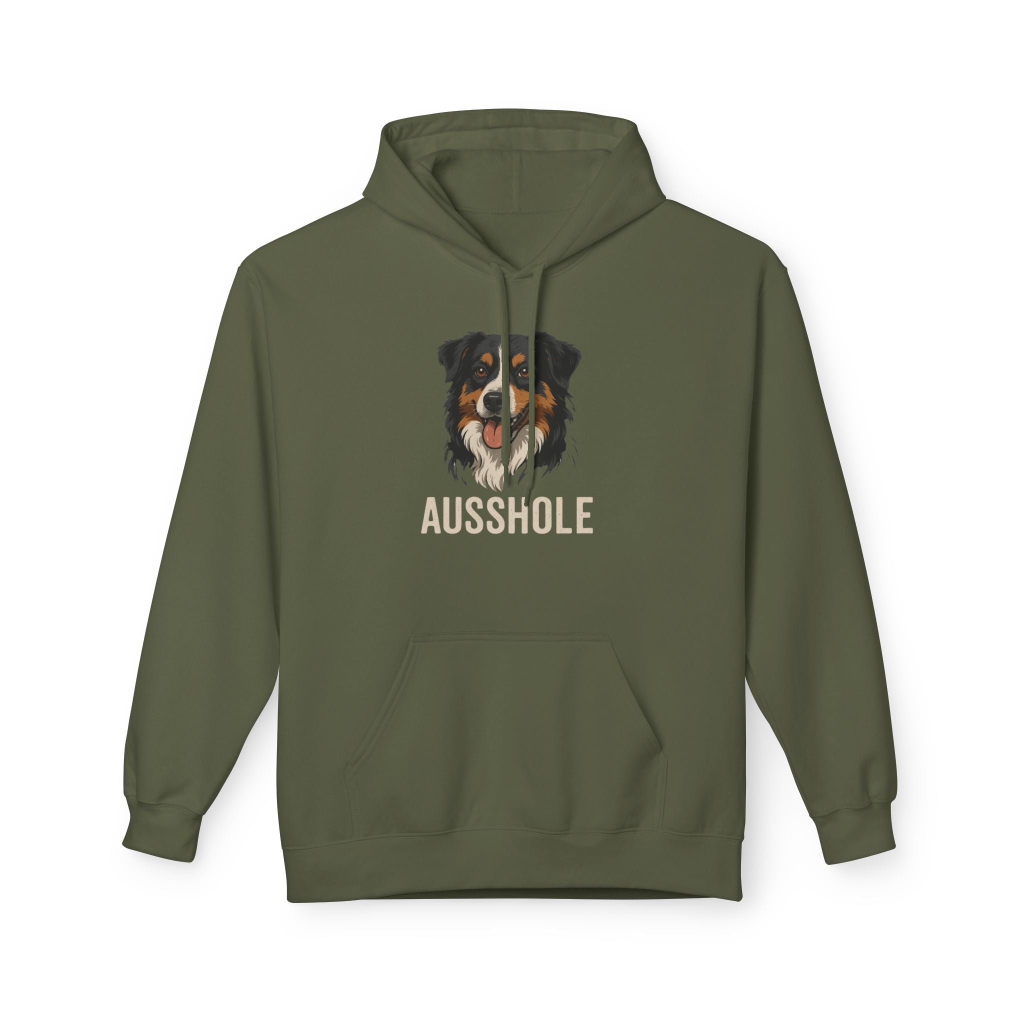 Funny Dog Owner Hoodie, Dog Lover Gift, Ausshole Hoodie, Animal Humor Sweatshirt, Unisex Pet Lover Apparel