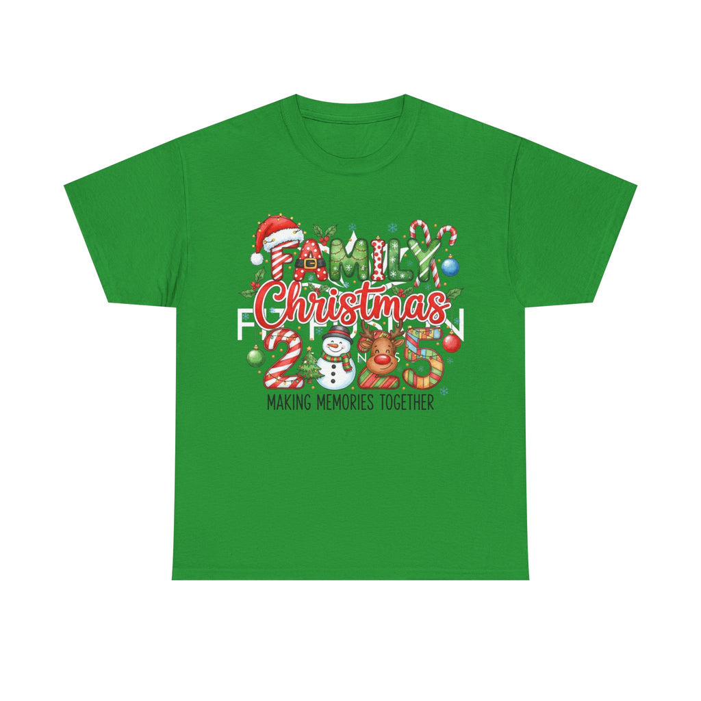 Family Christmas 2025 Shirt – Matching Holiday Tee for Families | Making Memories Together