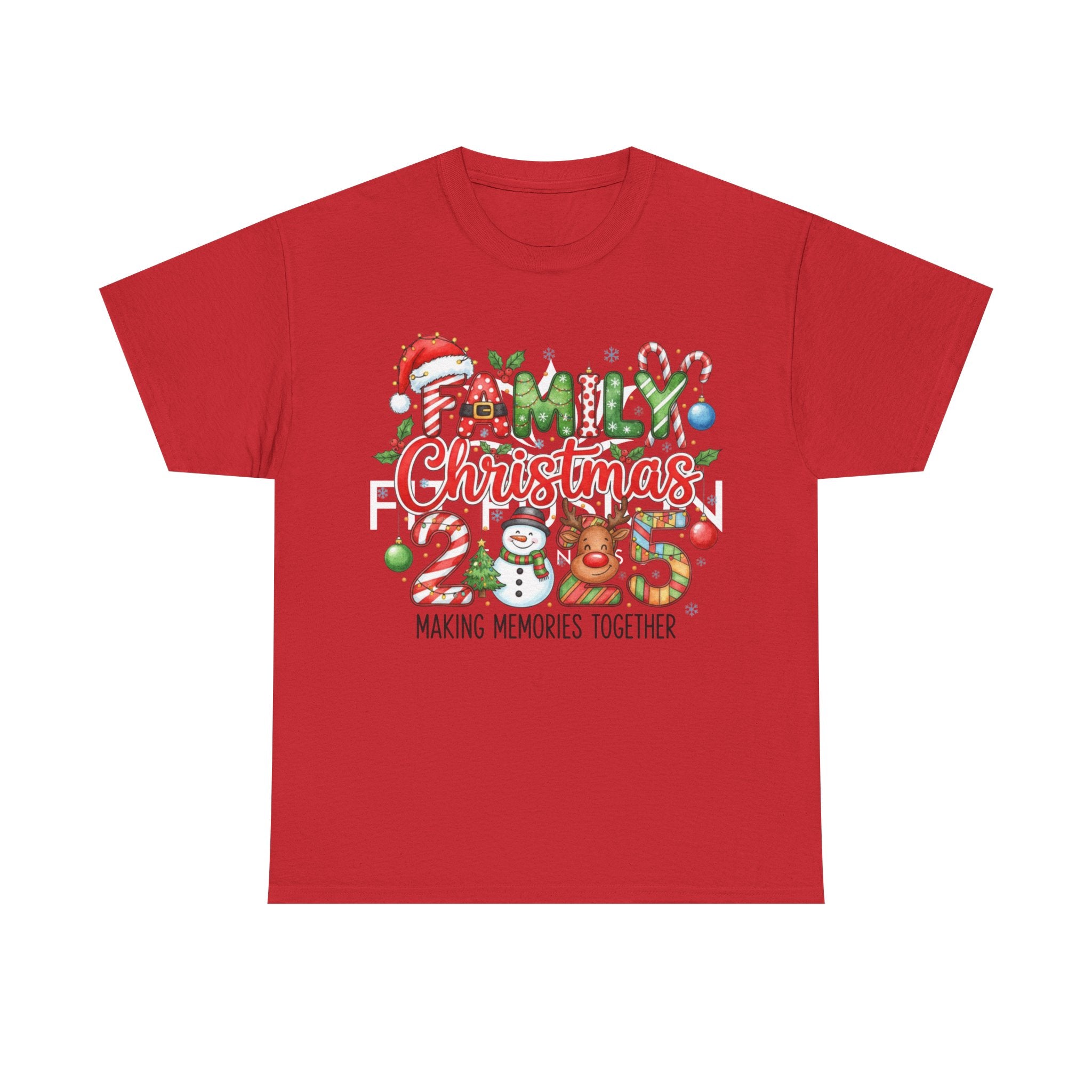Family Christmas 2025 Shirt – Matching Holiday Tee for Families | Making Memories Together