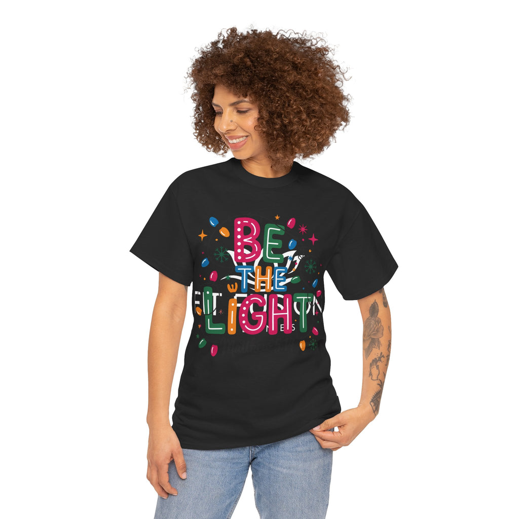 Be The Light Christmas Shirt – Matthew 5:14 Christian Holiday Tee