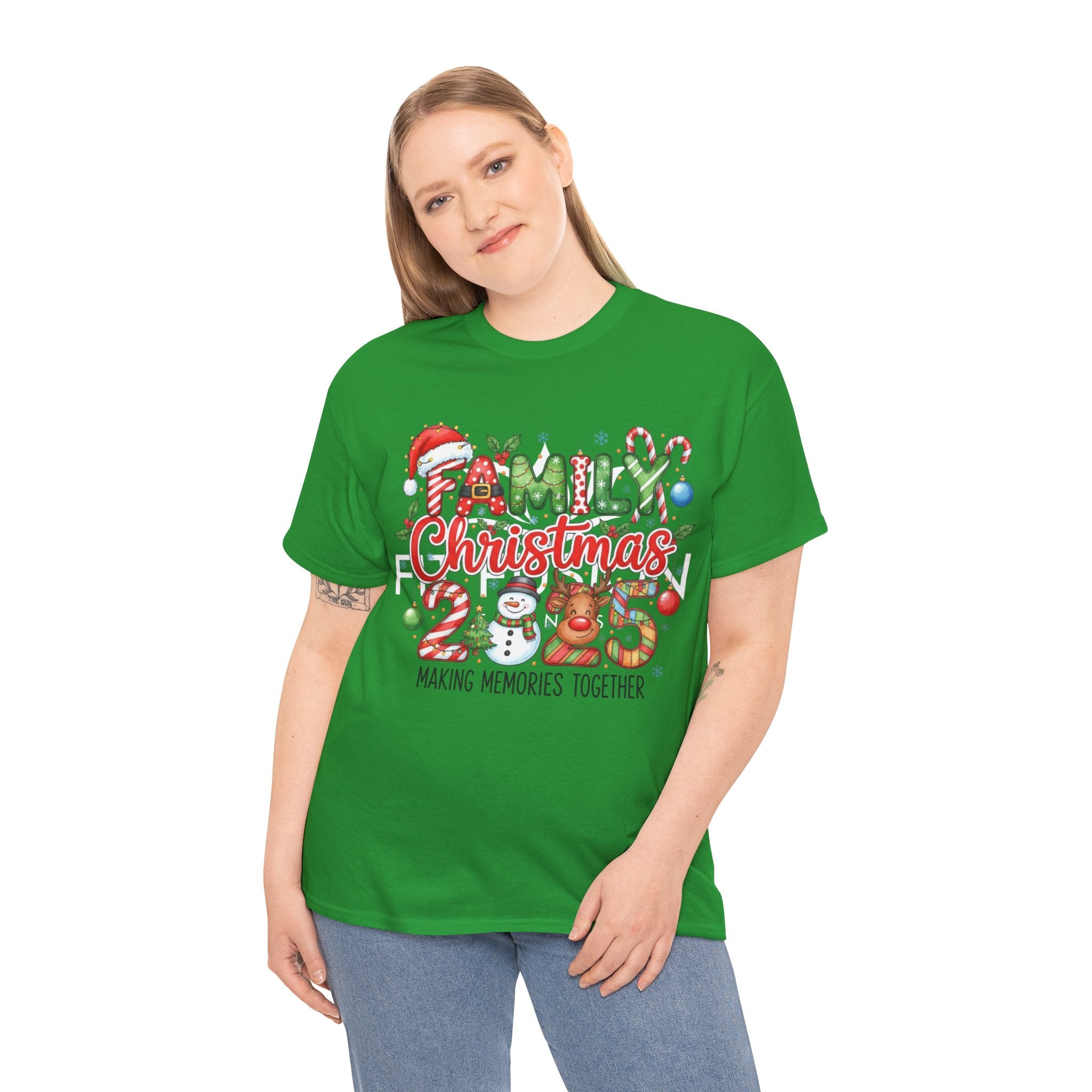 Family Christmas 2025 Shirt – Matching Holiday Tee for Families | Making Memories Together