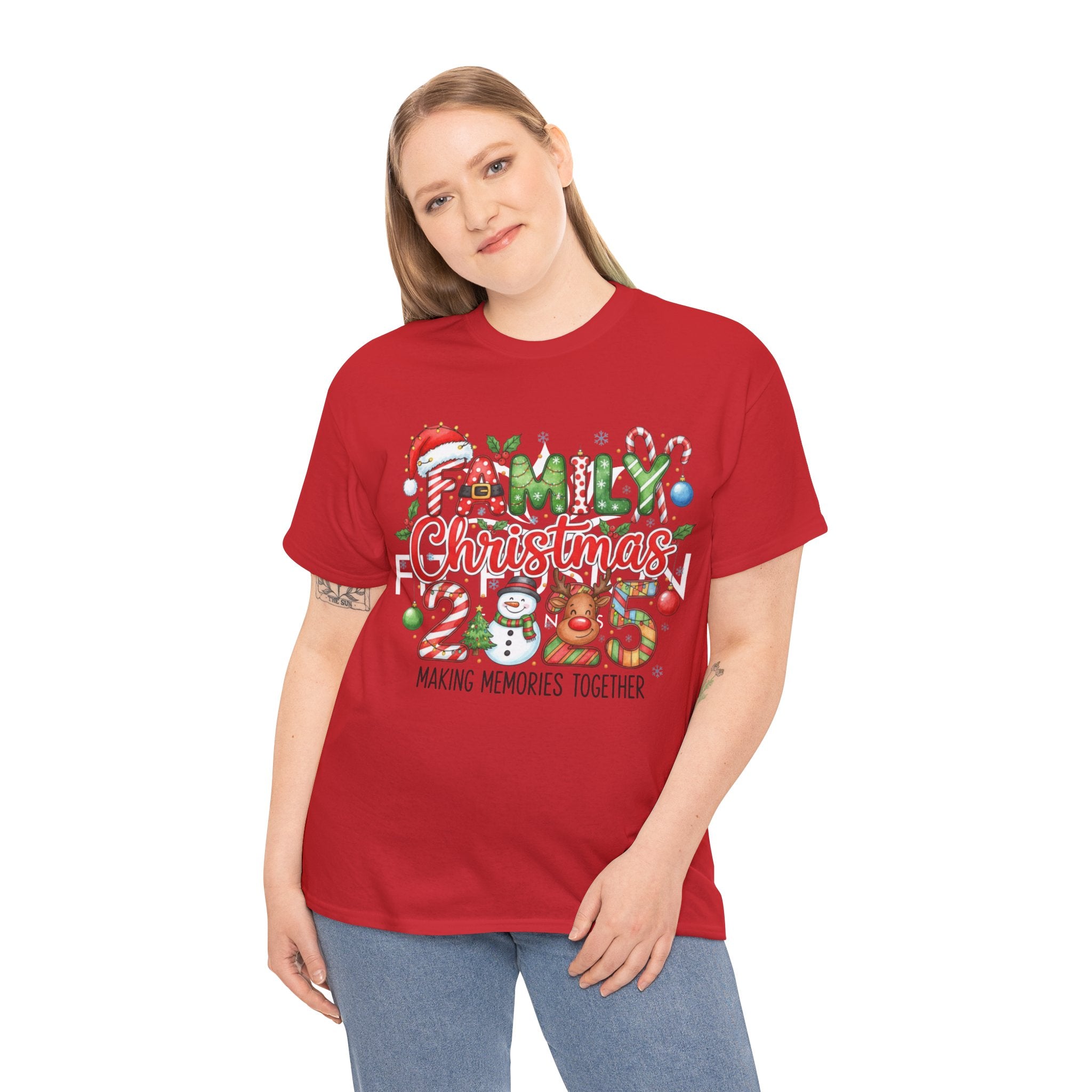 Family Christmas 2025 Shirt – Matching Holiday Tee for Families | Making Memories Together