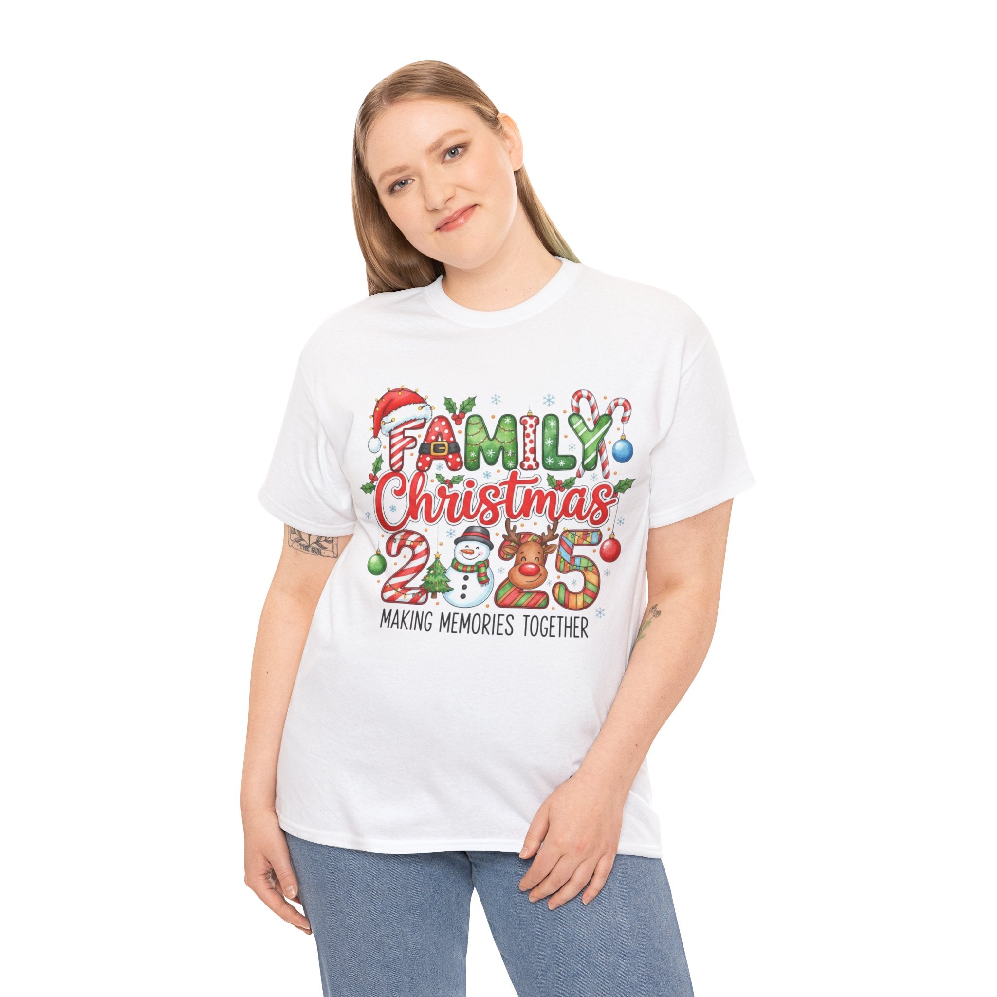 Family Christmas 2025 Shirt – Matching Holiday Tee for Families | Making Memories Together